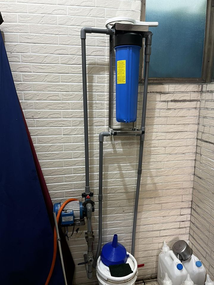 【高雄淨水器安裝】客戶因為希望水塔乾淨加裝濾水器